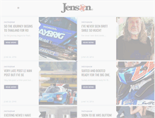 Tablet Screenshot of jensonbutton.com